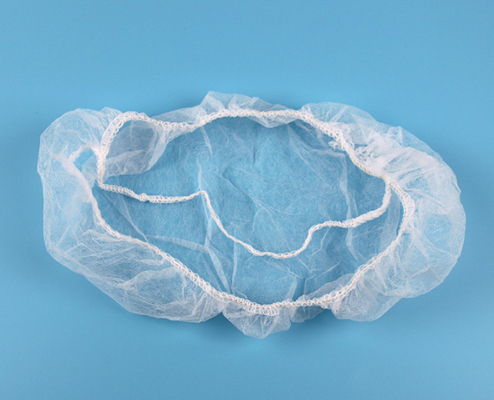Food Service Disposable Beard Nets 9&quot;X12&quot; With Single Elastic