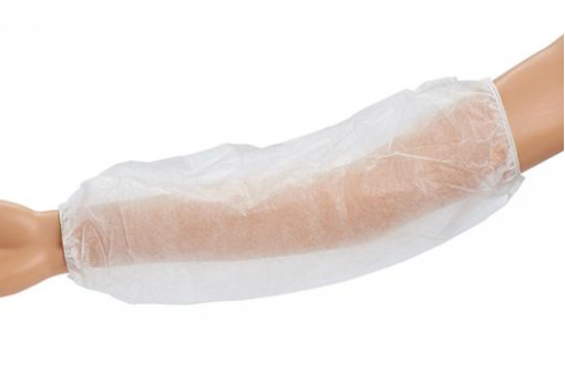 Customized PP Spunbond Disposable Sleeve Cover Transparent Color
