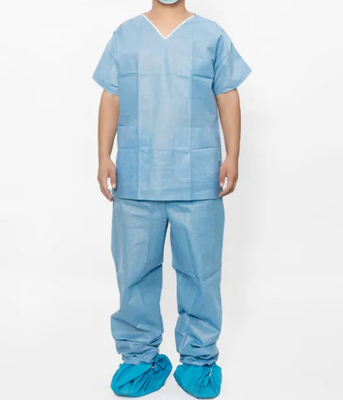Customized Disposable Scrub Suits , Medical Uniform Set For Operation Room ODM