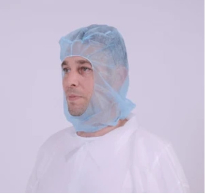PP Spunbond Disposable Non Woven Cap Dust Proof Without Mask
