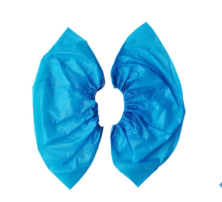 Customized CPE Disposable Shoe Cover Water Resistant For Foot Protection