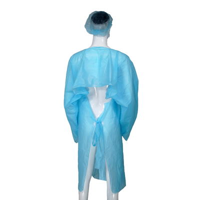 Customized Protective Disposable CPE Gown For Surgical Laboratory