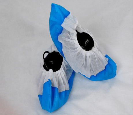 PP CPE Medical Shoe Covers Disposable Waterproof Shoe Protectors Comfortable