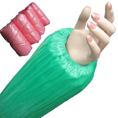 Waterproof Disposable Sleeve Cover , Plastic Over Sleeves LDPE HDPE Material