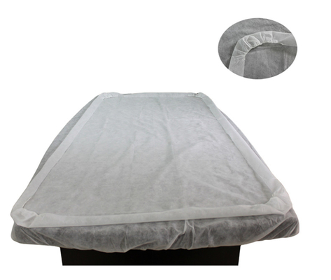 PP SMS Material Disposable Bed Protection Sheets With 150CM X 220CM Size