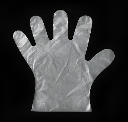 CPE Disposable Plastic Gloves Dust Free For Catering Cleaning
