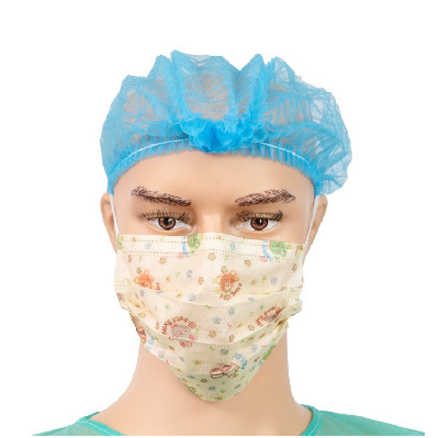 Customized Earloop Face Mask , Children Disposable Mask For Personal Care
