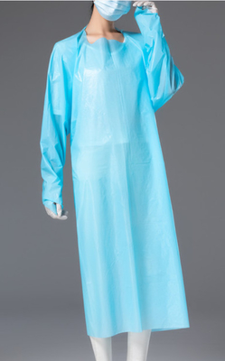 Customized Protective Disposable CPE Gown For Surgical Laboratory
