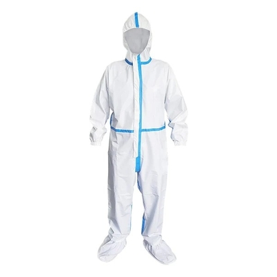 Microporous Protective Coverall Suit Lightweight Breathable Type 4 5 6