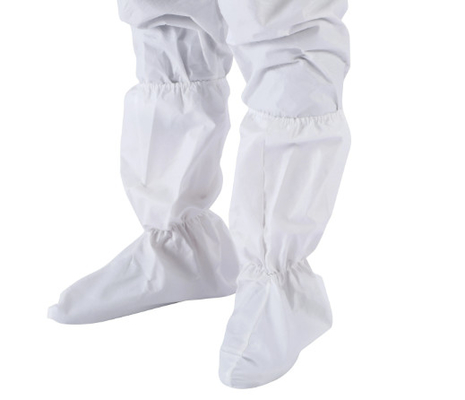 Medical Soft Disposable Boots Cover PP Spunbond Material White Color